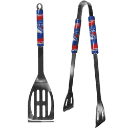 New York Rangers 2 pc Steel BBQ Tool Set