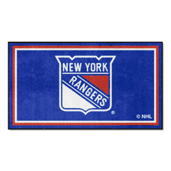 New York Rangers 3ft. x 5ft. Plush Area Rug