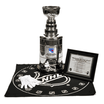 New York Rangers 4 Time Champions Replica Stanley Cup 25