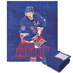 New York Rangers Artemi Panarin NHL Silk Touch Sherpa Throw Blanket 50X60 Inches