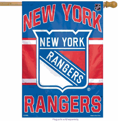 New York Rangers Banner 27x37 Vertical