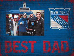 New York Rangers Best Dad Clip Frame