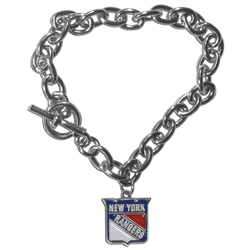 New York Rangers Charm Chain Bracelet