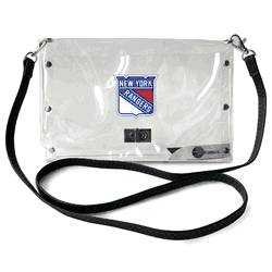 New York Rangers Clear Envelope Purse STRAP