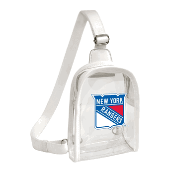 New York Rangers Clear Mini Sling Stadium Bag