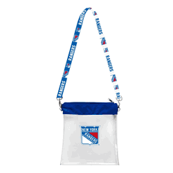 New York Rangers Clear Pattern Strap Bag