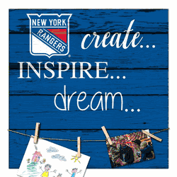New York Rangers Create, Inspire, Dream Sign