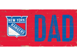 New York Rangers DAD 6x12 Sign
