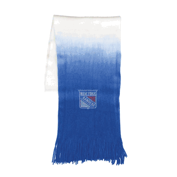 New York Rangers Dip Dye Scarf Royal