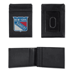 New York Rangers  Embroidered Front Pocket Wallet - Slim/Light Weight