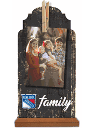 New York Rangers Family Clothespin 6x12
