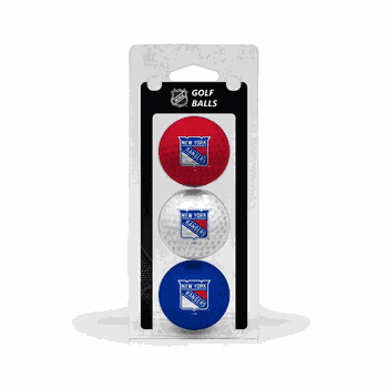 New York Rangers Golf Balls - 3 Pack