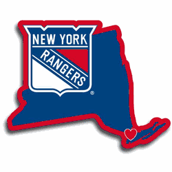 New York Rangers Home State Decal