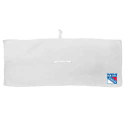New York Rangers Large Microfiber Towel - 16" x 40" (White)