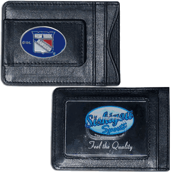 New York Rangers Leather Cash & Cardholder