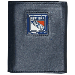 New York Rangers Leather Tri-fold Wallet