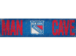 New York Rangers Man Cave Sign