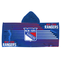 New York Rangers NHL Goalie Youth Hooded Towel 22x51 inches