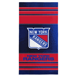 New York Rangers NHL Mirage Microfiber Beach Towel 30x60 inches