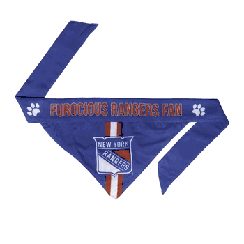 New York Rangers Pet Bandana Large