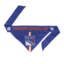 New York Rangers Pet Bandana Xtra Large