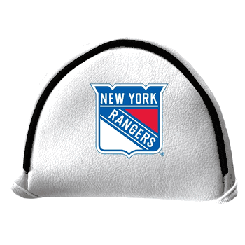 New York Rangers Putter Cover - Mallet (White)