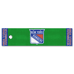 New York Rangers Putting Green Mat - 1.5ft. x 6ft.