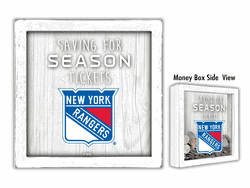 New York Rangers Saving for Tickets Money Box