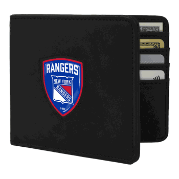 New York Rangers Shield Wallet - Black