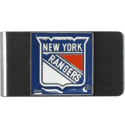 New York Rangers Steel Money Clip