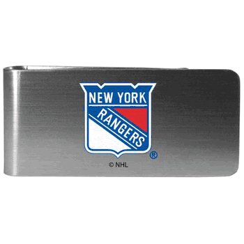 New York Rangers Steel Money Clip, Logo
