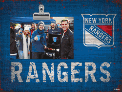 New York Rangers Team Name Clip Frame