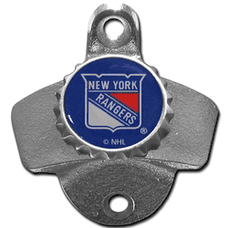New York Rangers Wall Mounted Bottle Opener