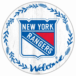 New York Rangers Welcome 12in Circle