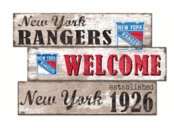 New York Rangers Welcome 3 Plank