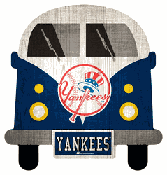 New York Yankees 12" Team Bus Sign