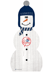 New York Yankees 31" Snowman Leaner