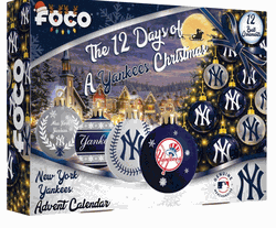 New York Yankees Advent Calendar Ball Ornament