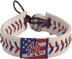 New York Yankees Bracelet Classic Baseball Stars and Stripes CO