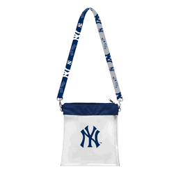 New York Yankees Clear Pattern Strap Bag