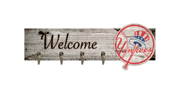 New York Yankees Coat Hanger 6x24