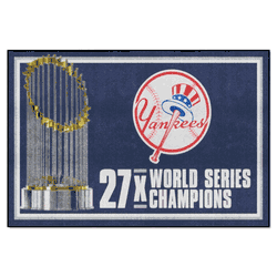 New York Yankees Dynasty 5ft. x 8 ft. Plush Area Rug