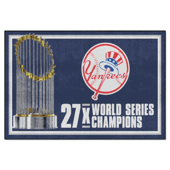 New York Yankees Dynasty 5ft. x 8 ft. Plush Area Rug