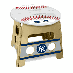 New York Yankees Folding Step Stool - 13in. Rise