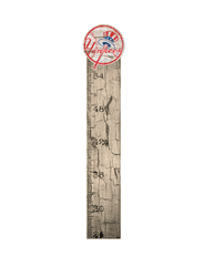 New York Yankees Growth Chart Sign 6x36
