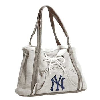 New York Yankees Hoodie Purse Grey