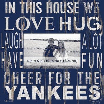 New York Yankees In this House 10x10 Frame
