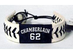 New York Yankees Joba Chamberlain Authentic Baseball Bracelet