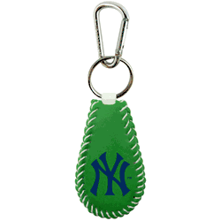 New York Yankees Keychain Baseball St. Patrick's Day CO