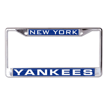 New York Yankees License Plate Frame - Inlaid